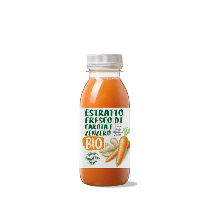 Estratto bio zenzero e carota